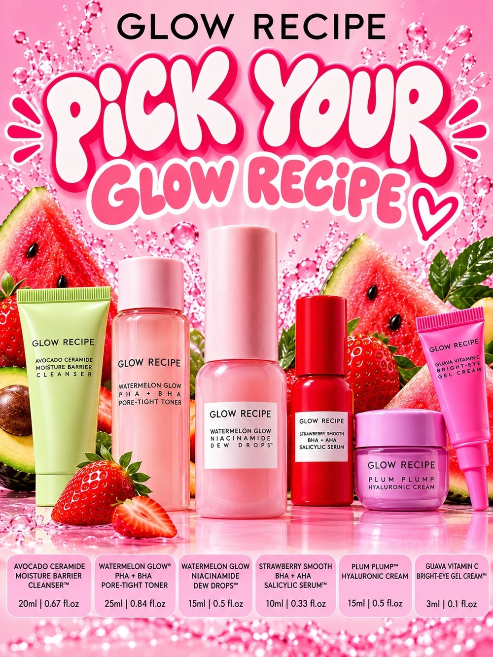 Glow Recipe Pick Your Glow ✨ Choose Your Skincare (1)